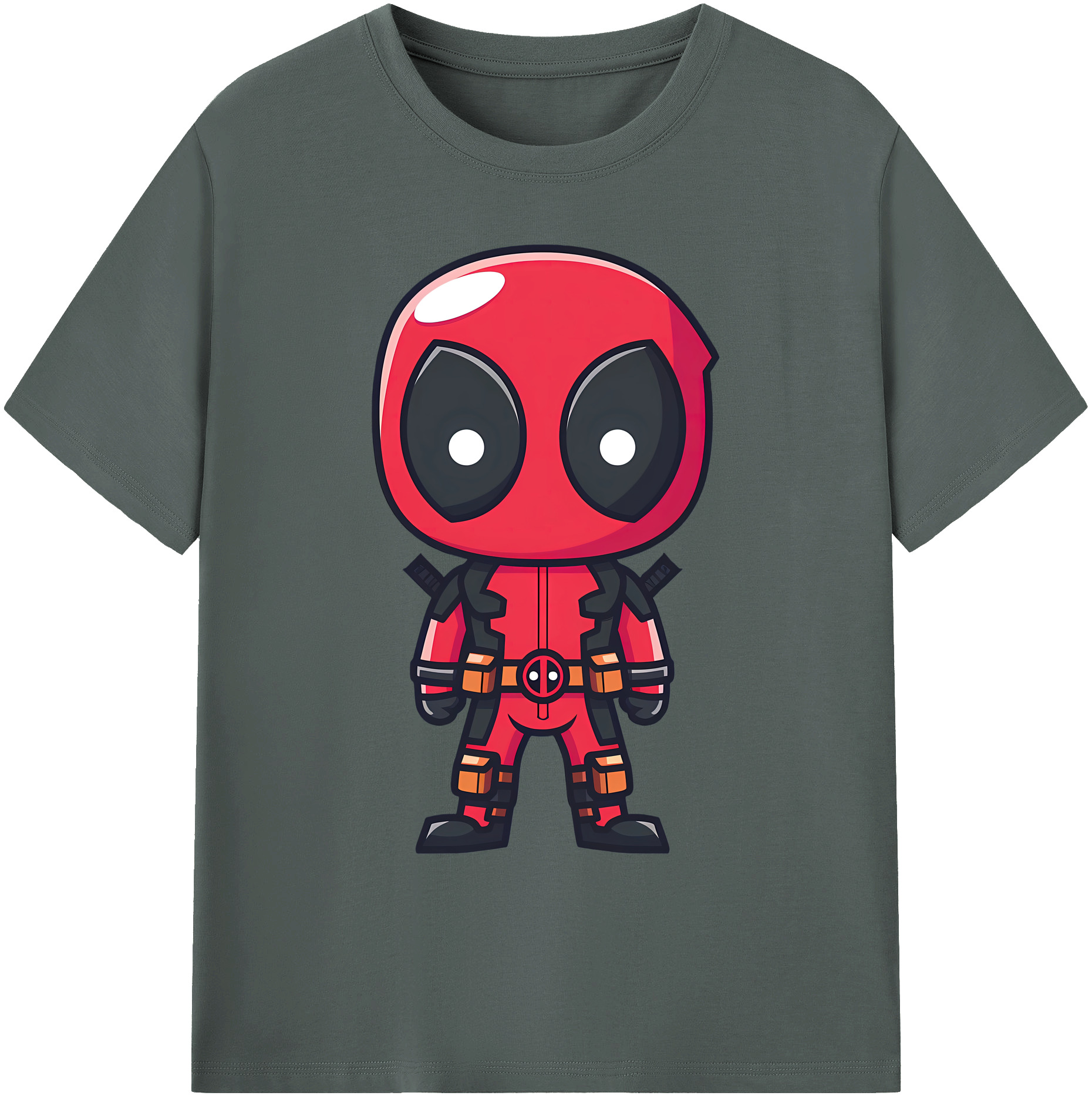 （画像用） Deadpool デッドプール 綿100％ メンズ半袖Tシャツ｜肌触りやわらか＆通気性